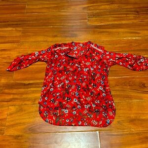 Red fluorescent shirt